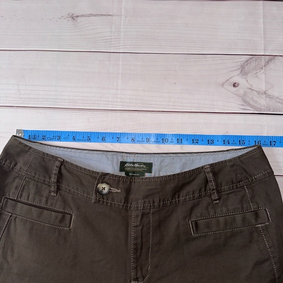 Eddie Bauer Blakely Fit Cropped Wide Leg Pants - Size 10 Office Church School - Picture 4 of 8